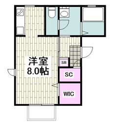 サザンライツIの物件間取画像